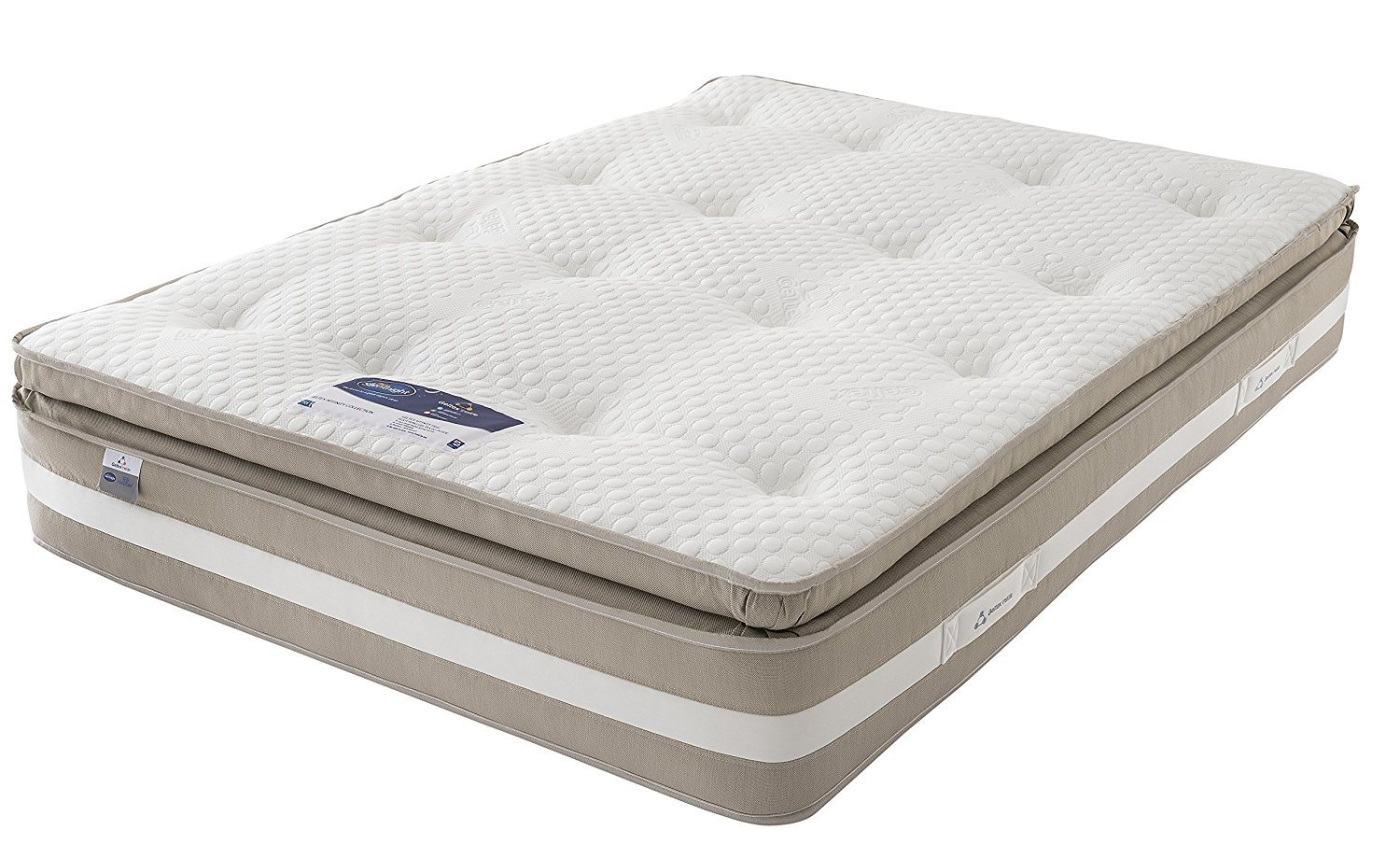 silent night luxury mattress topper