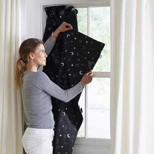 Gro Company Stars and Moons Gro Anywhere Portable Blackout Blind