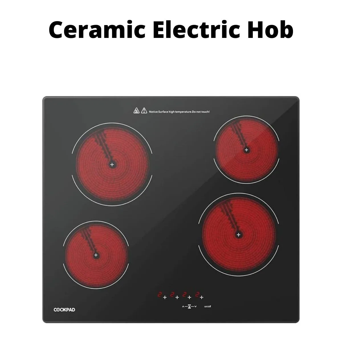 electric hob ceramic top