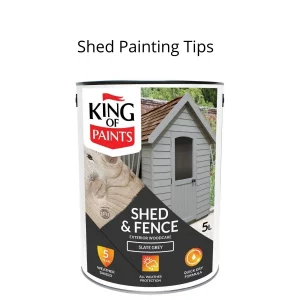 wooden shed paint