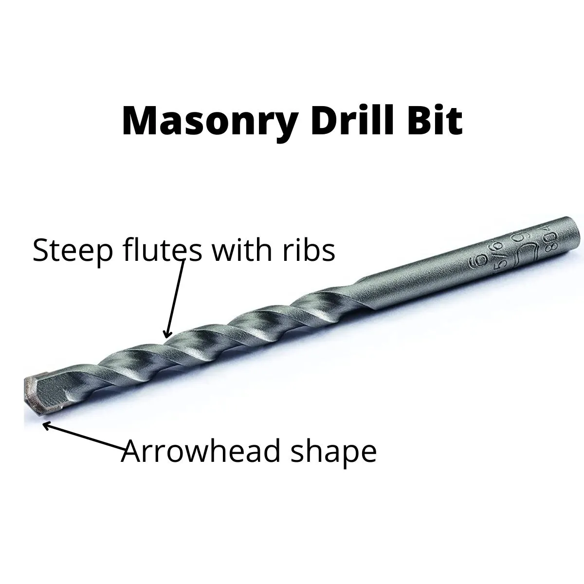 masonry drill bit for brick