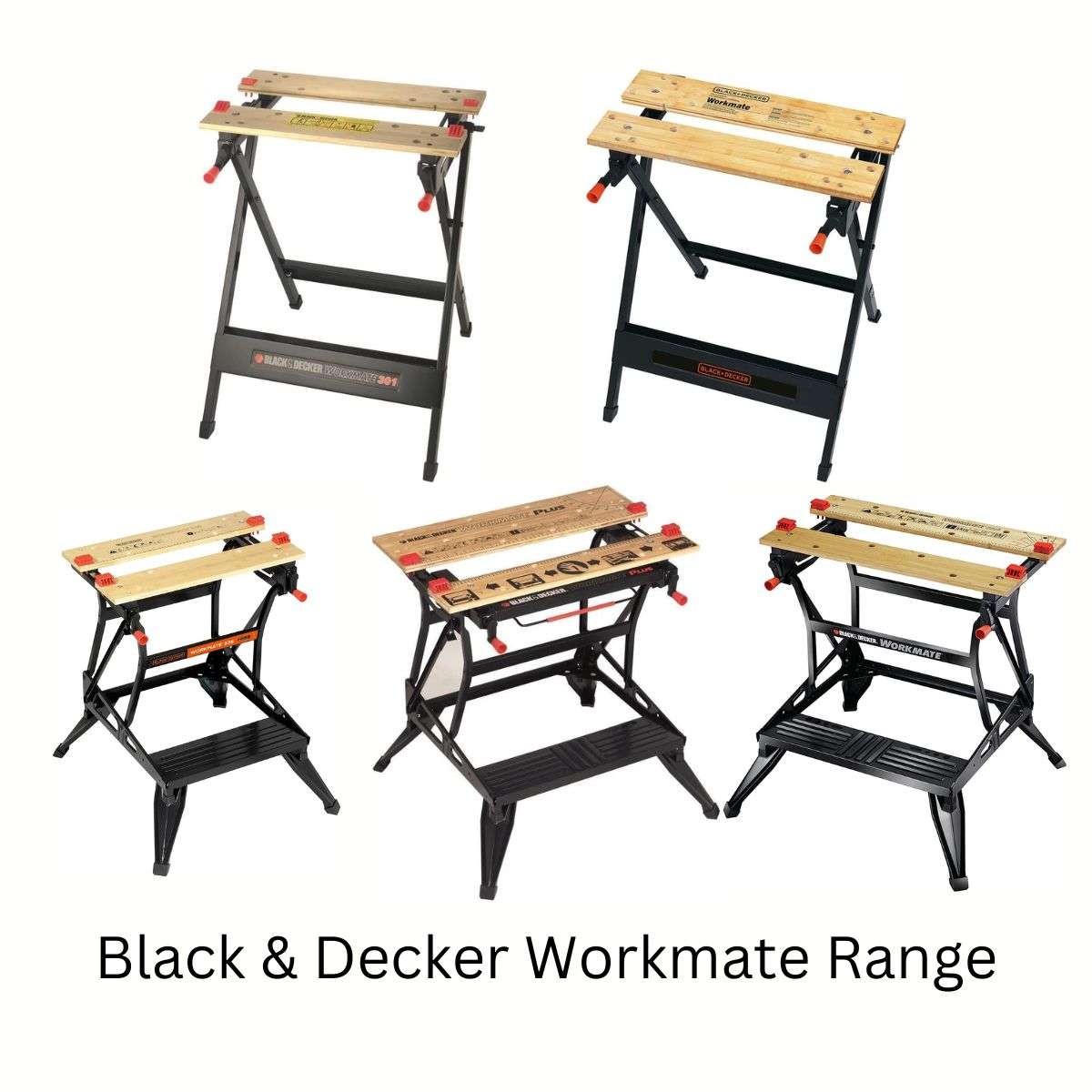 Black Decker Workmate Range 